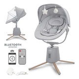 Ел. Шезлонг С Люлеене Storky Grey Lorelli Premium