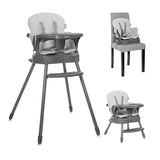 Стол За Хранене 3в1 Siesta Grey Leather Lorelli Classic