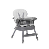 Стол За Хранене 3в1 Siesta Grey Leather Lorelli Classic