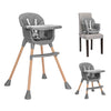 Стол За Хранене 3 В 1 Vanilla Grey Lorelli Classic