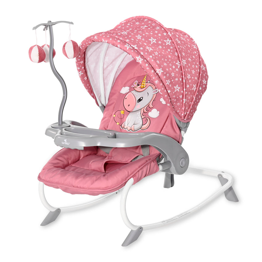 Шезлонг Dream Time Rose Velvet Unicorn --- BebeMama