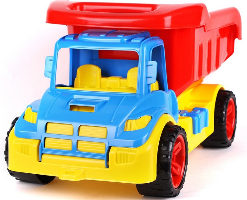 Камион Самосвал Повдигат Се Кабината И Гондолата 52Х28Х26 И Се Заключват - Коли, Камиони, Влакове И Самолети - TheSmileOfYourBaby - BebeMama