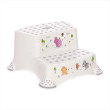 Двойно Стъпало За Баня Hippo White Grey Lorelli Classic