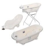 Cadă de baie 88 cm cu scurgere + termostat + încălzire prin pardoseală, albă