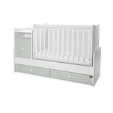 Culoare pat Trend Plus alb/verde lăptos