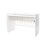 Pat Dream 70/140 Culoare Alb/Stejar Deschis Nou