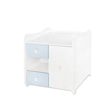 Легло Minimax New 190 72 Цвят Бяло Baby Blue Lorelli Classic