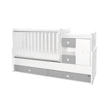 Pat Minimax New 190/72 Culoare Alb/Gri Piatră