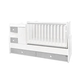 Pat Minimax New 190/72 Culoare Alb/Gri Piatră