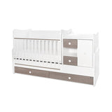 Pat Minimax 190/72 Culoare Alb/Maro Nou