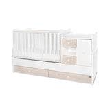 Pat Minimax 190/72 Culoare Alb/Stejar Deschis Nou