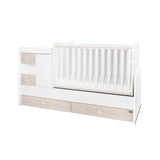 Pat Minimax 190/72 Culoare Alb/Stejar Deschis Nou