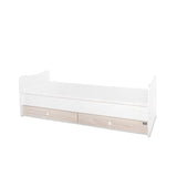 Pat Minimax 190/72 Culoare Alb/Stejar Deschis Nou