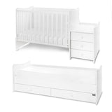 Легло Maxi Plus New 70 160 Бяло 3box Lorelli Classic