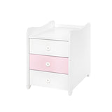 Легло Maxi Plus New 70 160 Бяло Orchid Pink 3box Lorelli Classic