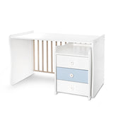 Легло Maxi Plus New 70 160 Бяло Baby Blue 3box Lorelli Classic