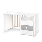 Легло Maxi Plus New 70 160 Бяло Stone Grey 3box Lorelli Classic
