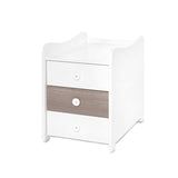 Легло Maxi Plus New 70 160 Бяло Кафе 3box Lorelli Classic