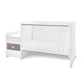 Легло Maxi Plus New 70/160 Бяло/Кафе-3Box