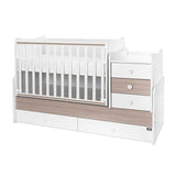 Легло Maxi Plus New 70/160Бяло/Кехлибар-3Box