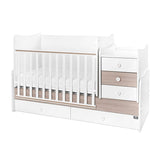 Легло Maxi Plus New 70/160Бяло/Кехлибар-3Box