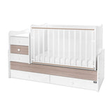 Легло Maxi Plus New 70/160Бяло/Кехлибар-3Box