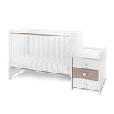 Легло Maxi Plus New 70/160Бяло/Кехлибар-3Box