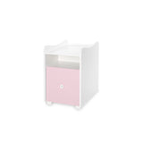 Легло Trend Plus 70 160 Цвят Бяло Orchid Pin 3box Lorelli Classic
