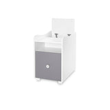 Легло Trend Plus 70 160 Цвят Бяло Stone Grey 3box Lorelli Classic