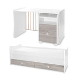 Легло Trend Plus New 70 160 Цвят Бяло Арт 3box Lorelli Classic