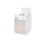 Легло Trend Plus 70 160 Цвят Бяло Светъл Дъб 3box Lorelli Classic