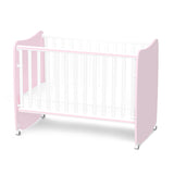 Легло Stars 60 120 Цвят Бяло Orchid Pink Lorelli Premium