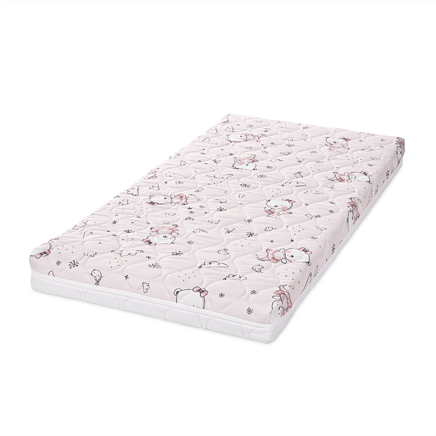Saltea Havana 60/120-10 cm Balerina Ursuleț Roz