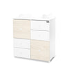 Culoare dulap Alb/Stejar Deschis - 2 Cutii