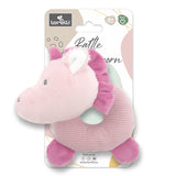 Gogoașă zornăitoare Unicorn natural roz