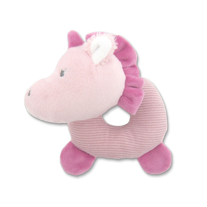 Gogoașă zornăitoare Unicorn natural roz