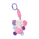 Камбанка Lorelli Toys Слонче Розово --- BebeMama