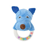 Дрънкалка Кръг Lorelli Toys Куче Синьо --- BebeMama