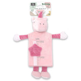 Tapiserie de perete pentru copii cu unicorn, roz și natural