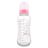Стъклено Шише 240 Мл Blush Pink Baby Care
