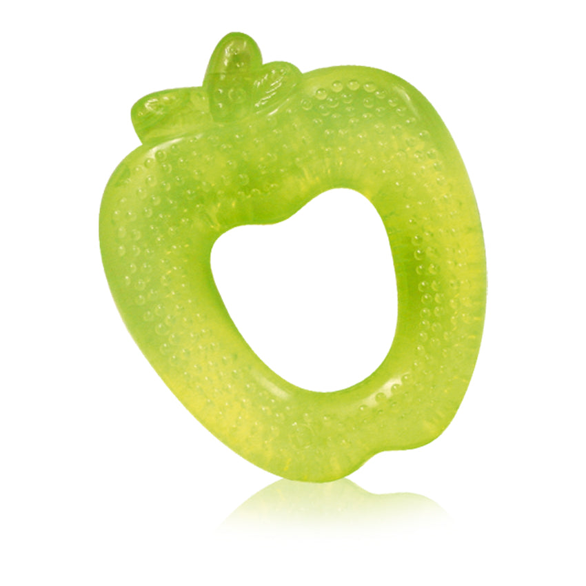 Jucărie de dentiție cu măr verde