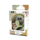 Силиконова Гризалка С Бук Зайче Natural Fresh Gree