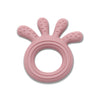 Силиконова Гризалка Октопод Natural Deep Pink Lorelli Premium