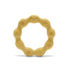 Силиконова Гризалка Ринг Natural Yellow Lorelli Premium