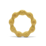 Силиконова Гризалка Ринг Natural Yellow Lorelli Premium