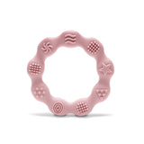 Силиконова Гризалка Ринг Natural Deep Pink Lorelli Premium