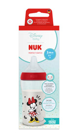 Perfect Match Шише Рр 260мл. Със Силиконов Биберон За Хранене M, 3+ Мес. Мини, Червено Nuk