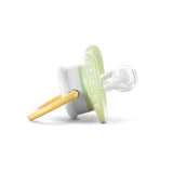 Биберон Залъгалка С Капаче 2бр. 6м+ Yellow Green Baby Care
