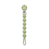 Силиконов Държач За Биберон Natural Fresh Green