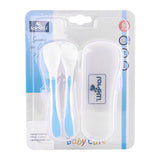 Лъжички В Кутийка 2бр. Сини Baby Care